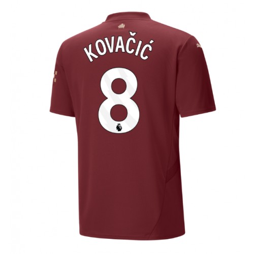 Pánský Fotbalový dres Manchester City Mateo Kovacic #8 2024-25 Třetí Krátký Rukáv